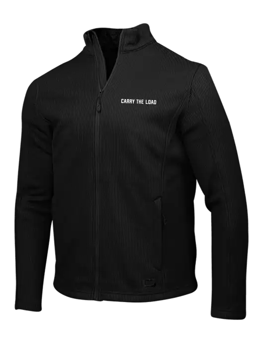 OGIO Blacktop Grit Fleece Jacket w/Carry The Load Logo