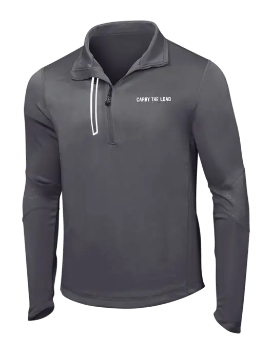 OGIO Gear Grey Endurance Fulcrum 1/4 Zip w/Carry The Load Logo