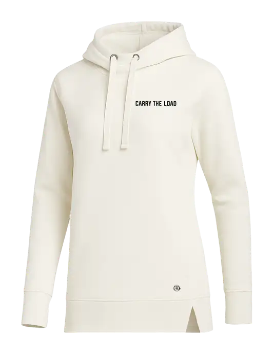 OGIO Ivory Luuma Pullover Fleece Hoodie w/Carry The Load Logo