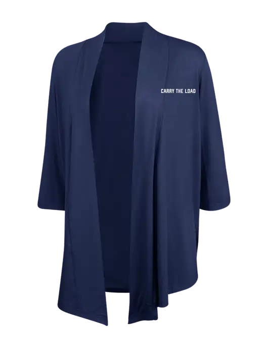 Dress Navy Blue Womens Concept Shrug w/Carry The Load Logo