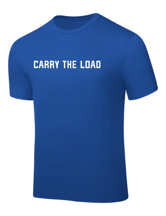 Royal PosiCharge Competitor Tee w/Carry The Load Logo
