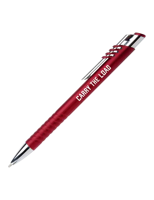 Schirhart Red Pen - Black Ink w/Carry The Load Logo