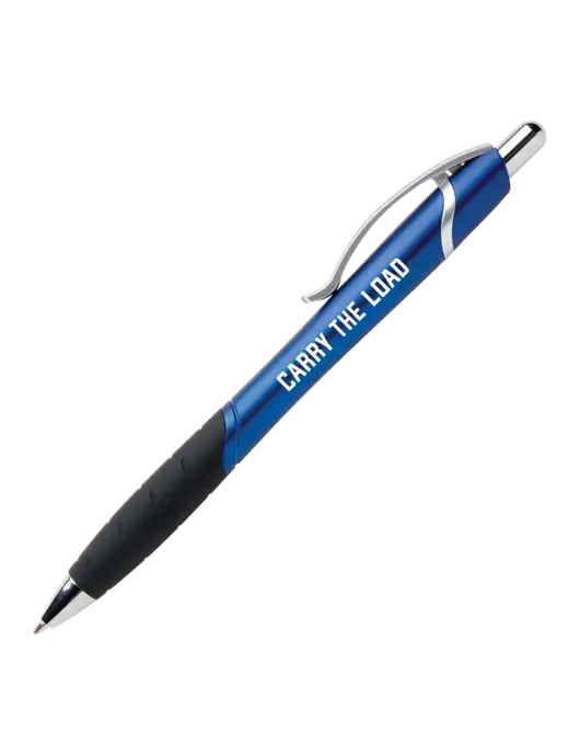 Summerhill Blue Pen - Black Ink w/Carry The Load Logo