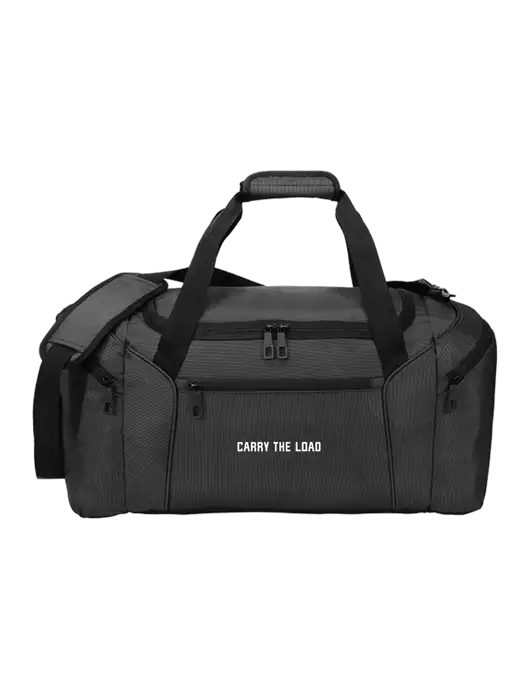 Slim & Lite Dark Grey Duffel    w/Carry The Load Logo