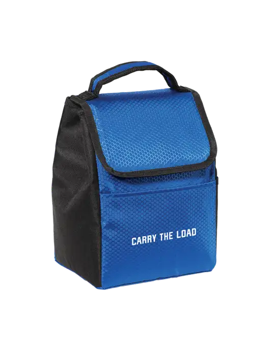 Lunch Bag Twilight Blue/Black Cooler w/Carry The Load Logo