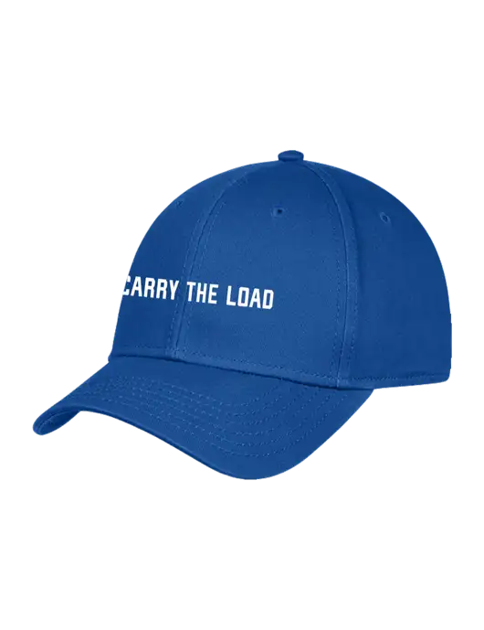 Royal Structured Cap Hook & Loop w/Carry The Load Logo
