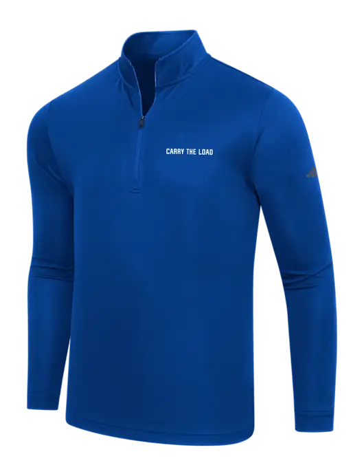 Adidas Royal Lightweight Quarter Zip Pullover w/Carry The Load Logo