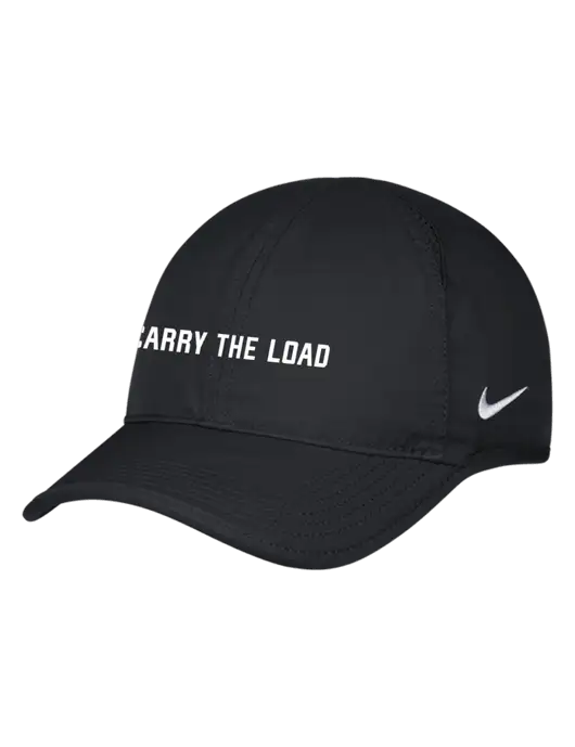 Nike Black Featherlight Cap w/Carry The Load Logo