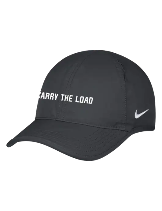 Nike Charcoal Featherlight Cap w/Carry The Load Logo