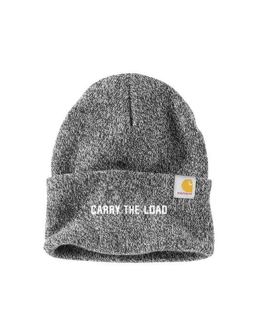 Carhartt Medium Grey Heather Watch Cap 2.0 w/Carry The Load Logo