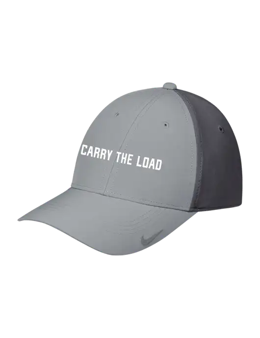 Nike Light Grey/Dark Grey Dri-FIT Legacy Cap w/Carry The Load Logo