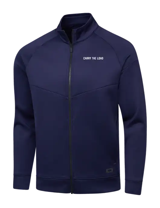 OGIO Navy Endurance Modern Performance Full-Zip w/Carry The Load Logo