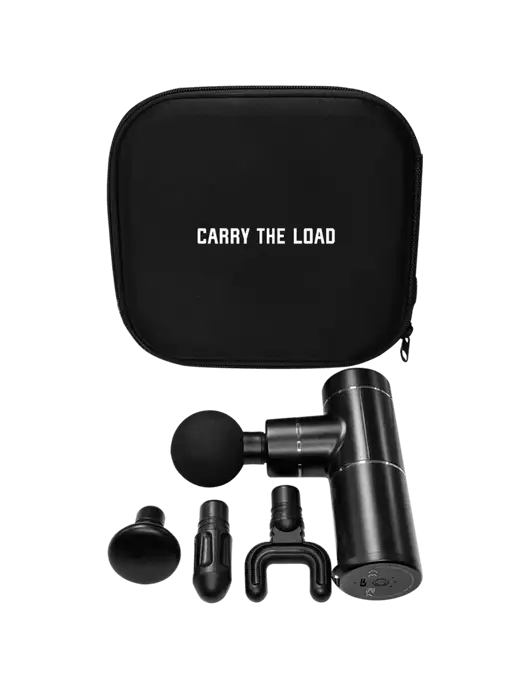 Muscle Revive Handled Massage Gun w/Carry The Load Logo