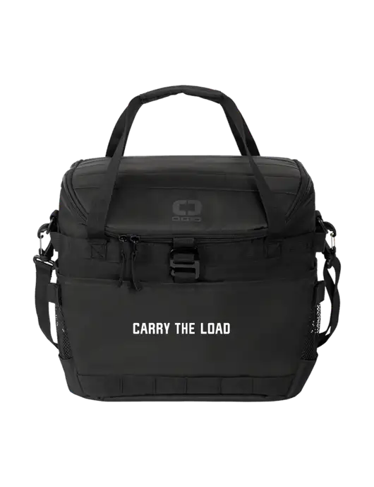OGIO Black Sprint 24-Pack Cooler w/Carry The Load Logo