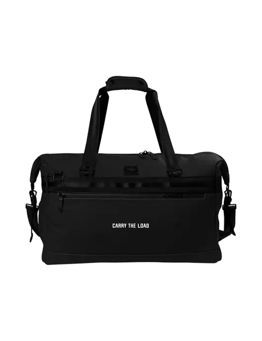 OGIO Black Commuter Duffel w/Carry The Load Logo