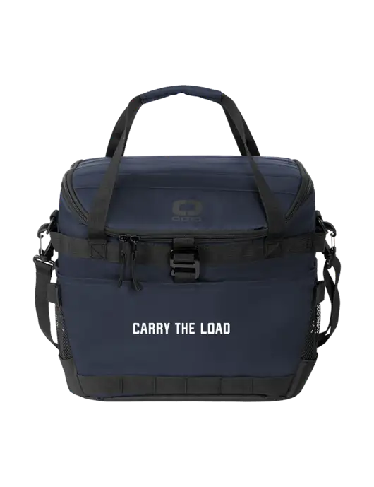 OGIO Navy Sprint 24-Pack Cooler w/Carry The Load Logo