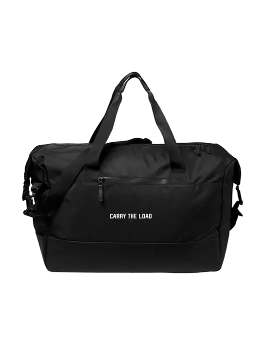Mercer+Mettle Black Weekender Duffel w/Carry The Load Logo