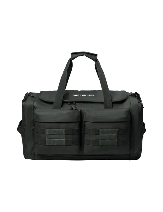 CornerStone Charcoal Grey Tactical Duffel w/Carry The Load Logo