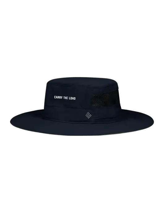 Columbia Navy Bora Bora Booney  Hat w/Carry The Load Logo