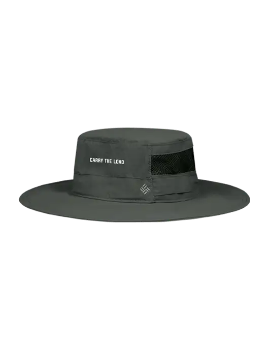 Columbia Dark Grey Bora Bora Booney  Hat w/Carry The Load Logo