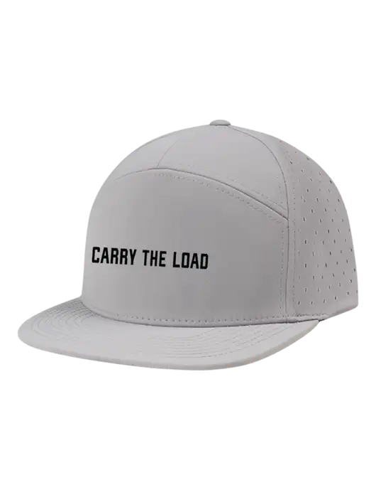 Richardson Light Grey Cannon Cap w/Carry The Load Logo