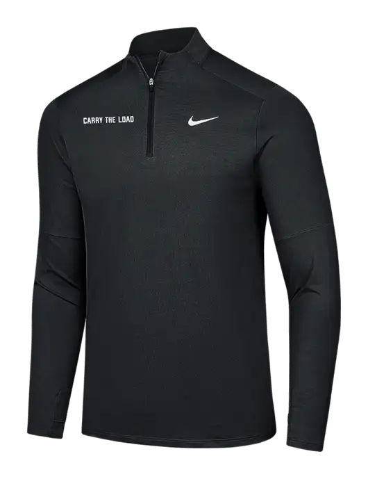 Nike Black Dri-FIT Element 1/2-Zip Pullover w/Carry The Load Logo