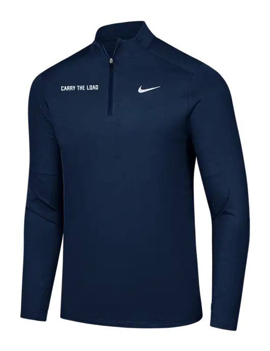 Nike Dark Navy Dri-FIT Element 1/2-Zip Pullover w/Carry The Load Logo