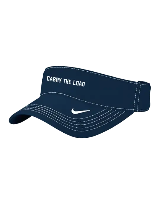 Nike Navy Dri-FIT Ace Visor w/Carry The Load Logo