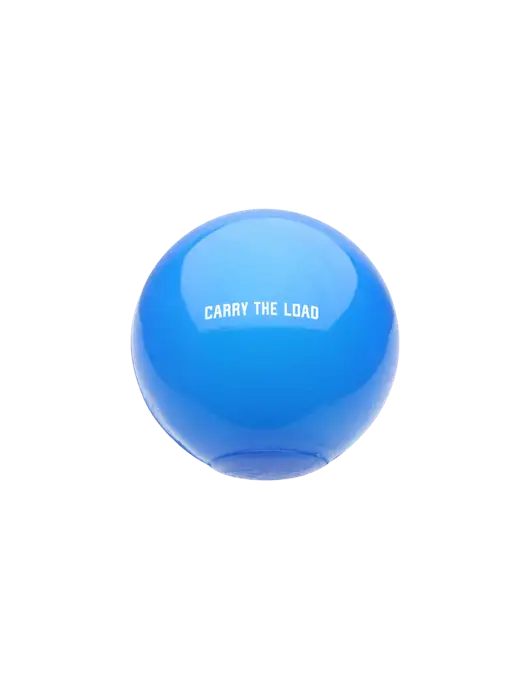 Light Up Light Royal Blue Bounce Ball w/Carry The Load Logo