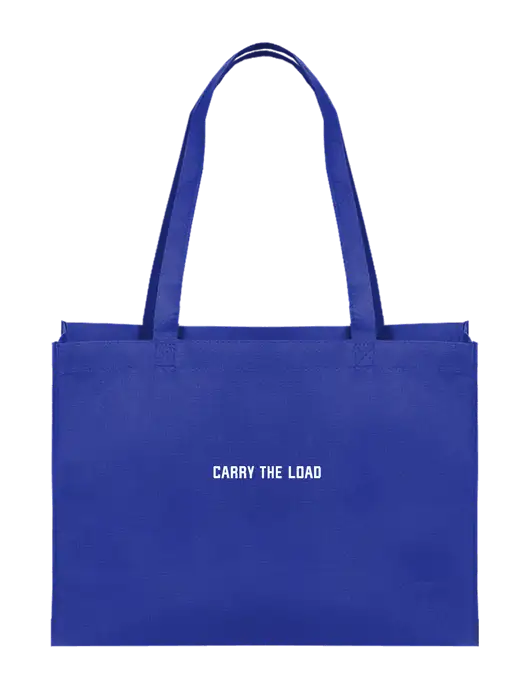 Eco Reusable Royal Tote w/Carry The Load Logo