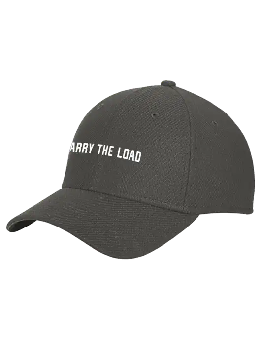 New Era Diamond Era Very Dark Grey Stretch Cap w/Carry The Load Logo
