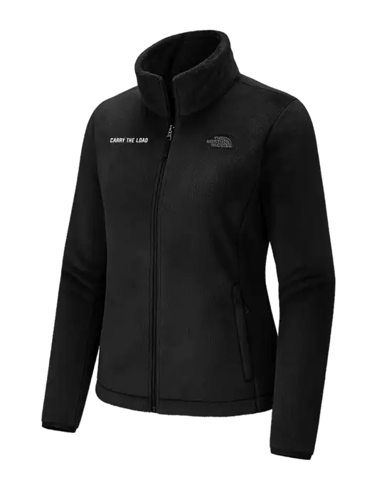 The North Face Womens Black Osito Fleece Jacket
 w/Carry The Load Logo