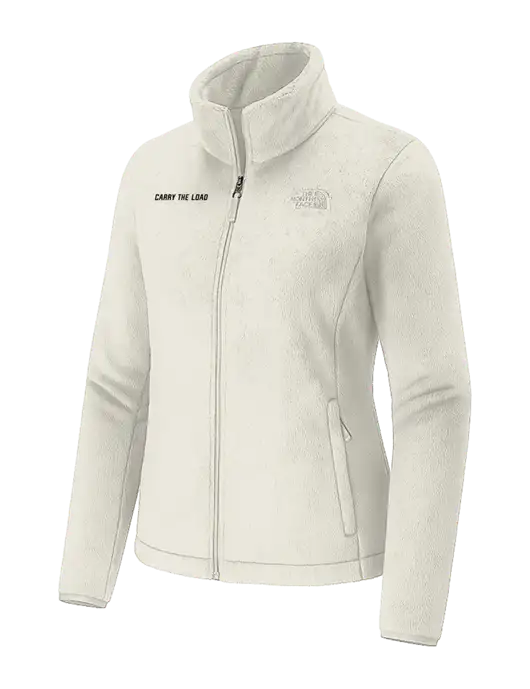 The North Face Womens Ivory Osito Fleece Jacket
 w/Carry The Load Logo