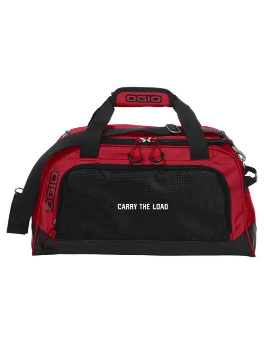 OGIO Breakaway Cardinal/Black Duffel w/Carry The Load Logo