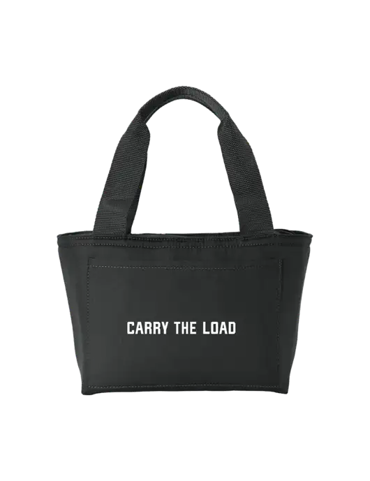 Iso Black Lunch Tote w/Carry The Load Logo
