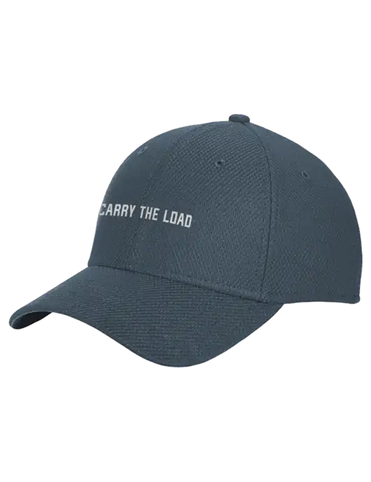 New Era Diamond Era Dark Slate Stretch Cap w/Reflective Carry The Load Logo