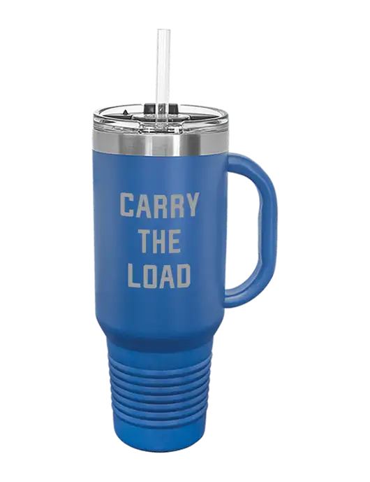 Polar Camel 40 oz. Powder Coated Vacuum Insulated Royal Travel Mug with ...