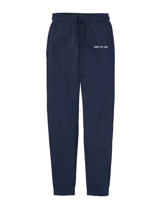 Core Fleece Navy Jogger w/Carry The Load Logo