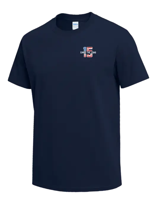 Navy Heavyweight 6.1 oz T-Shirt w/15 Year Logo, Participant Logo