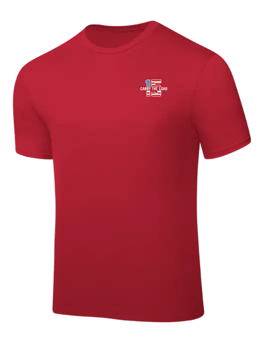 Red PosiCharge Competitor Tee w/15 Year Logo, Participant Logo
