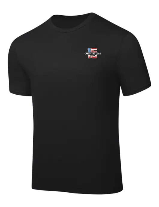Black PosiCharge Competitor Tee w/15 Year Logo, Participant Logo